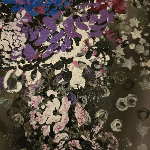 HANDCRAFTED Abstract Frida Kahlo Painting HANDPAINTED HANDMADE Wall Art Decor - Picture 8 of 17